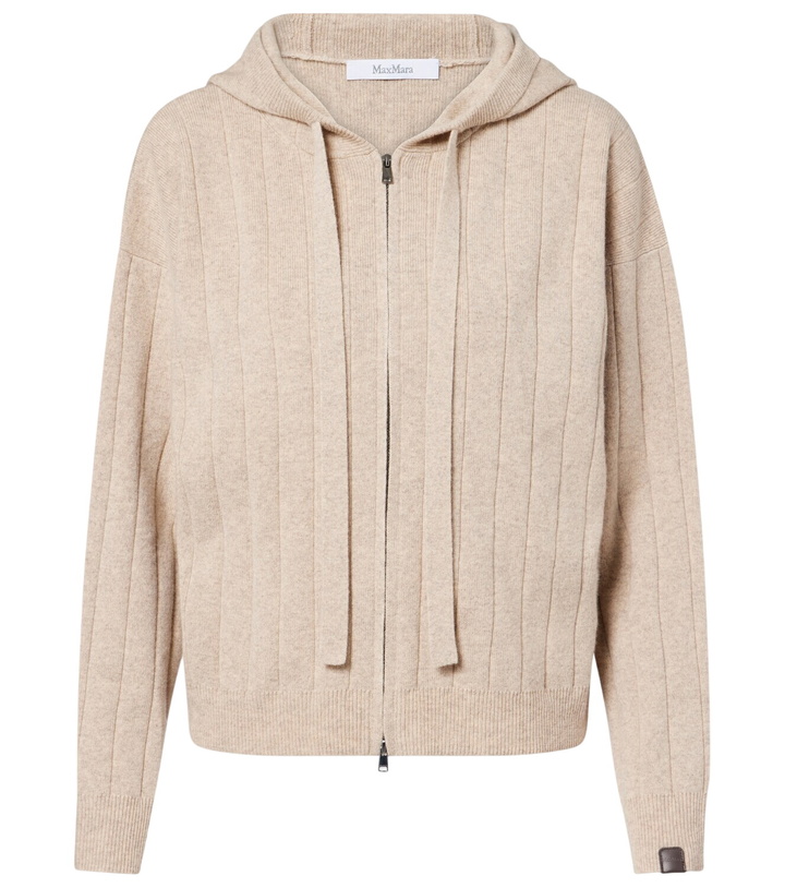 Photo: Max Mara Rubiera cashmere zip-up hoodie