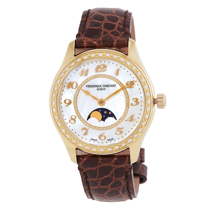 Photo: Frederique Constant Elegance Automatic Crystal Ladies Watch FC-331MPWD3BD5