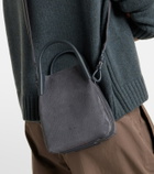 Loro Piana Bale Micro leather bucket bag