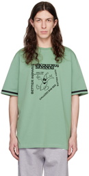 Jacquemus Green 'Le T-Shirt Banana' T-Shirt