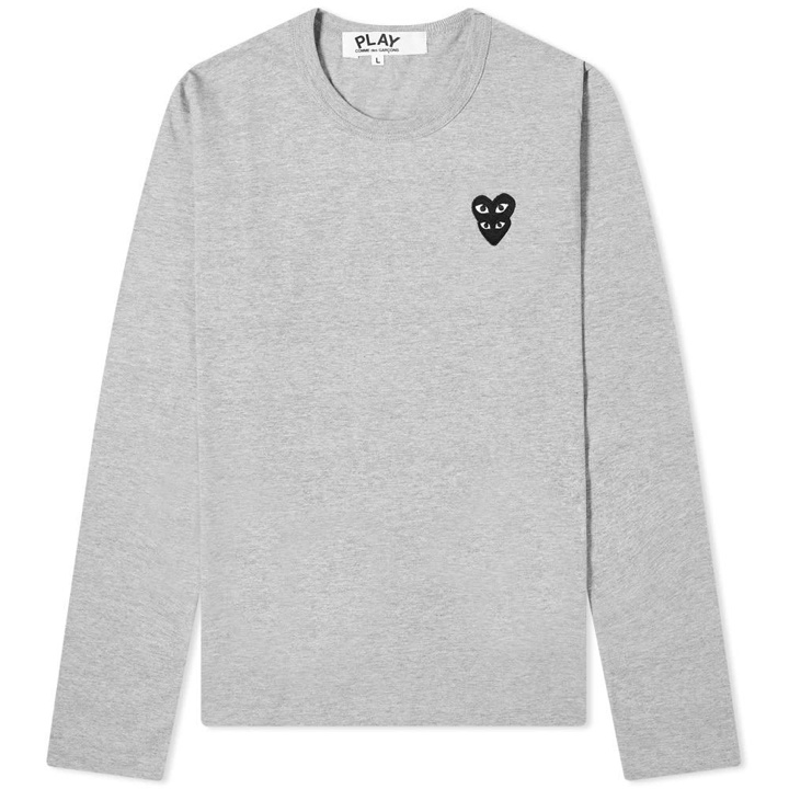 Photo: Comme des Garcons Play Womens Long Sleeve Overlapping Heart Tee