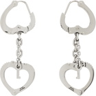 Marc Jacobs Heart Handcuff Earrings