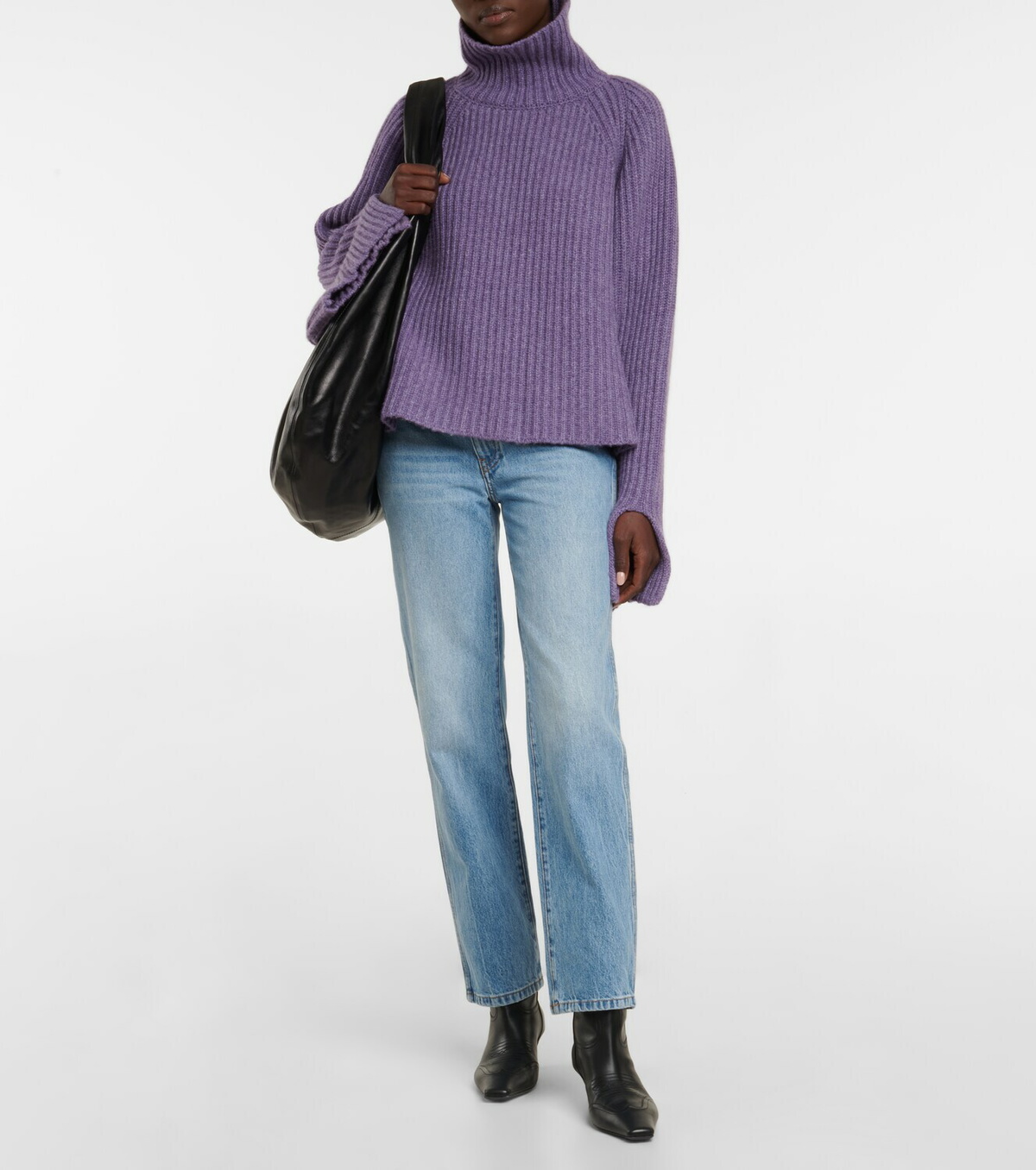 Khaite Genoa cashmere turtleneck sweater Khaite