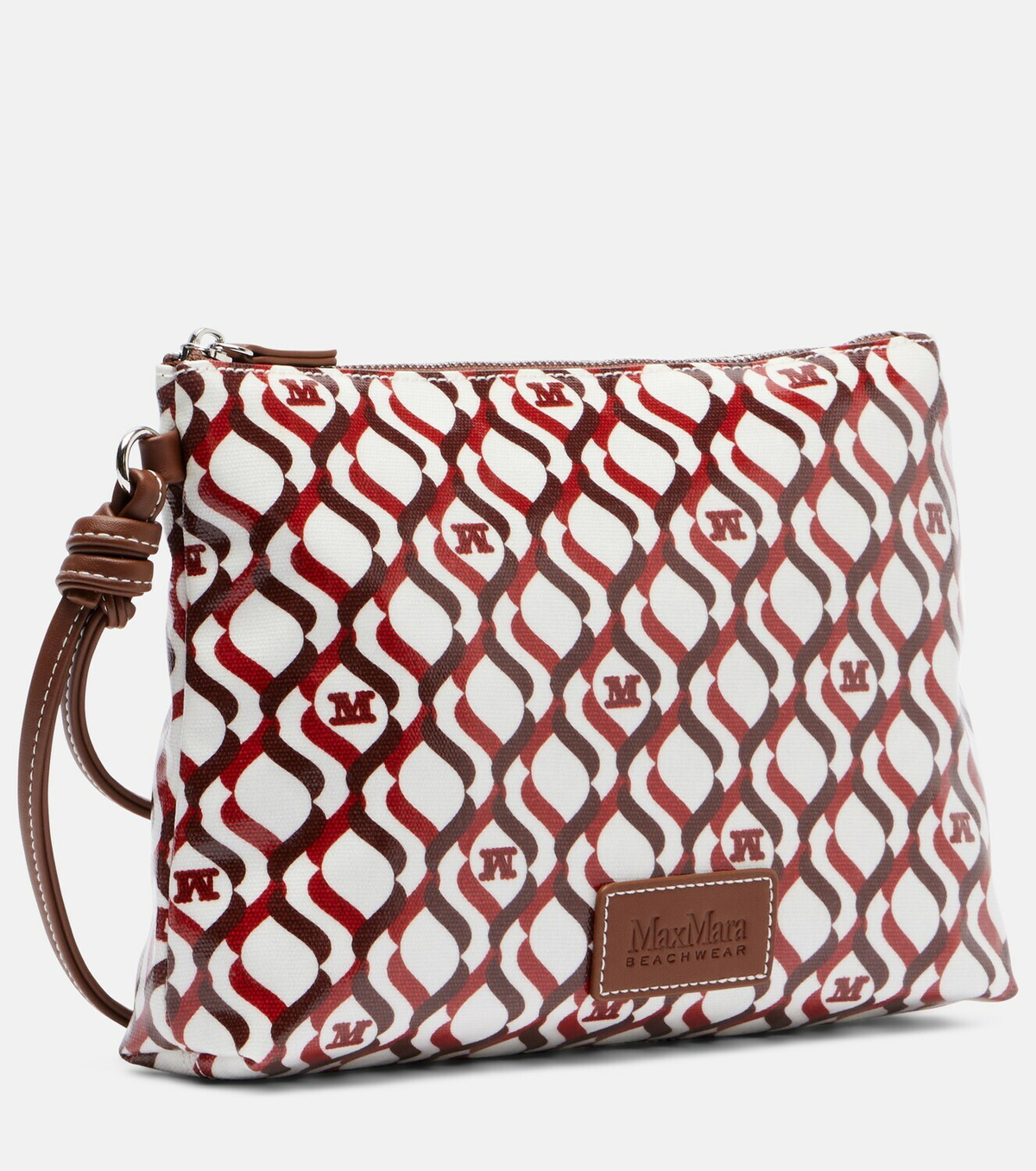 Max Mara Tazzina Small canvas pouch