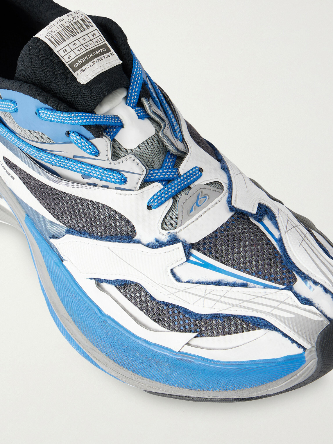 Balenciaga - Jet Rubber Sneakers - Blue