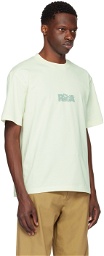 ROA Off-White Printed T-Shirt