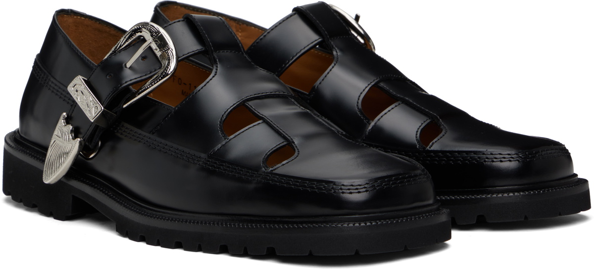 Toga Virilis Black Polido Loafers Toga Virilis