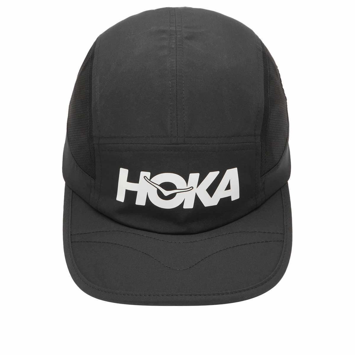 HOKA ONE ONE Men's U Hoka Run Cap in Black 