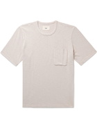 FOLK - Slub Cotton-Jersey T-Shirt - Gray