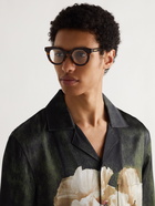 NATIVE SONS - Huxley Round-Frame Tortoiseshell Acetate Optical Glasses