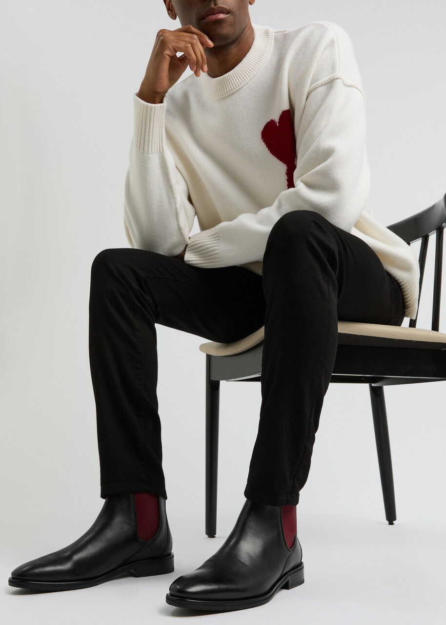Oliver Sweeney Andante Leather Chelsea Boots Black