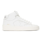 Golden Goose White Stardon Mid-Top Sneakers