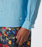 Vilebrequin Caroubis linen shirt