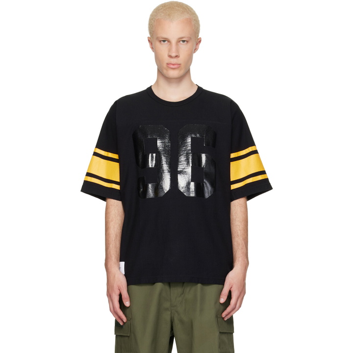 Photo: WTAPS Black QB S/S Cotton T-shirt