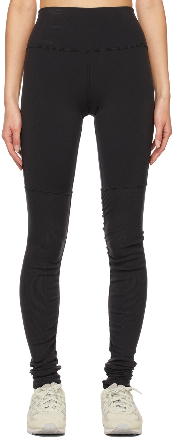Alo Black Alosoft Iconic 90's Capri Leggings Aloye