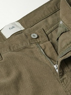 Folk - Straight-Leg Cotton-Corduroy Trousers - Green