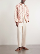 A Kind Of Guise - Alvaro Printed Cotton-Blend Canvas Jacket - Pink