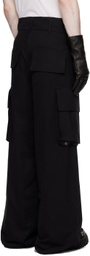 BRYAN JIMENÈZ Black Bunker Cargo Pants