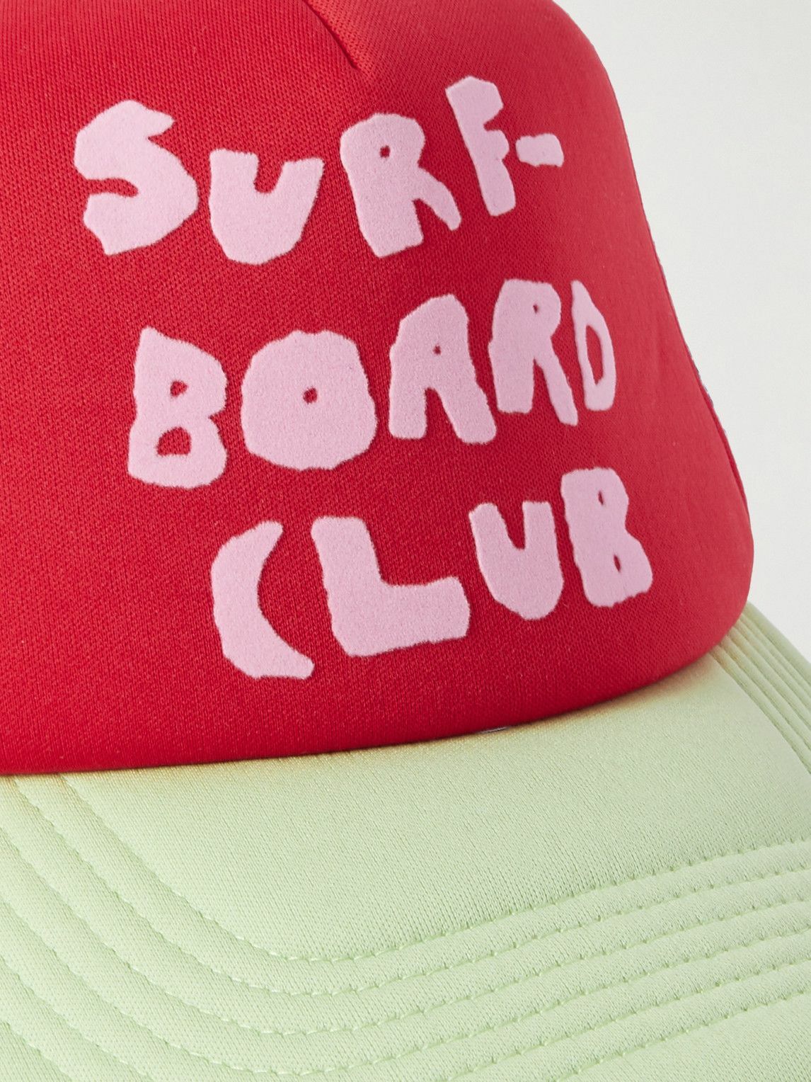 【新品】STOCKHOLM SURFBOARD CLUB メッシュキャップ Stockholm Surfboard Club - Logo-Flocked Scuba and Mesh