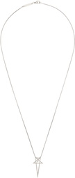 Rick Owens Pentagram Charm Necklace