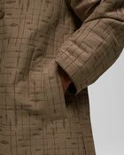 Daily Paper Rashawn Long Jacket Brown - Mens - Coats