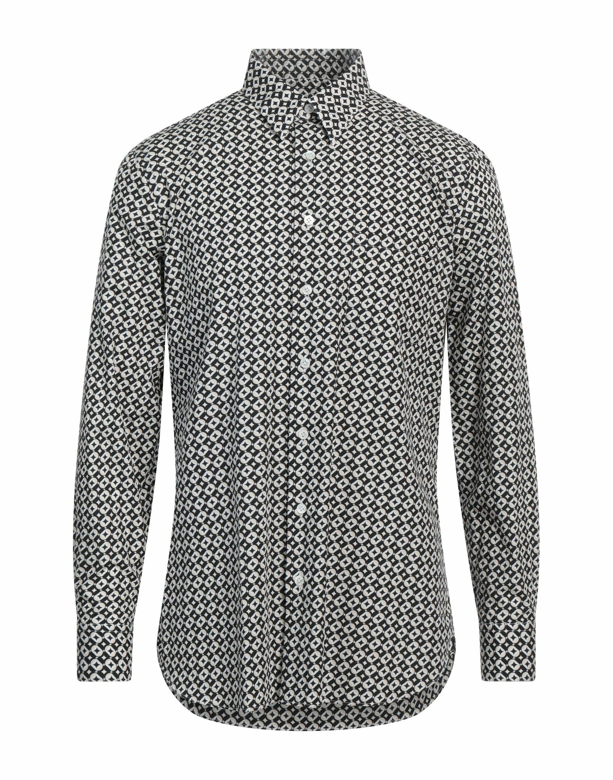 Lardini Mens Shirt in Black