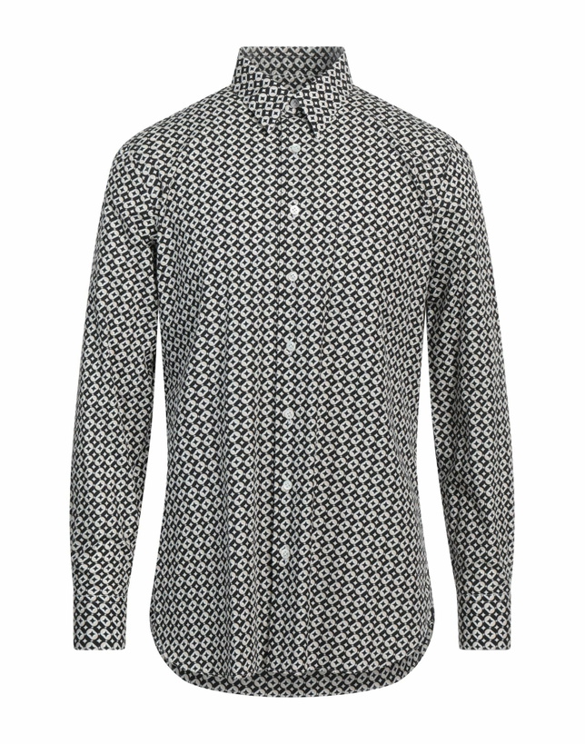 Photo: Lardini Mens Shirt in Black
