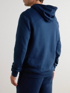 Derek Rose - Quinn Cotton and Modal-Blend Jersey Hoodie - Blue