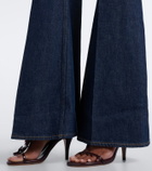 Zimmermann Embroidered flared jeans