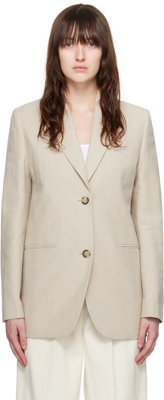 Photo: TOTEME Beige Tailored Blazer