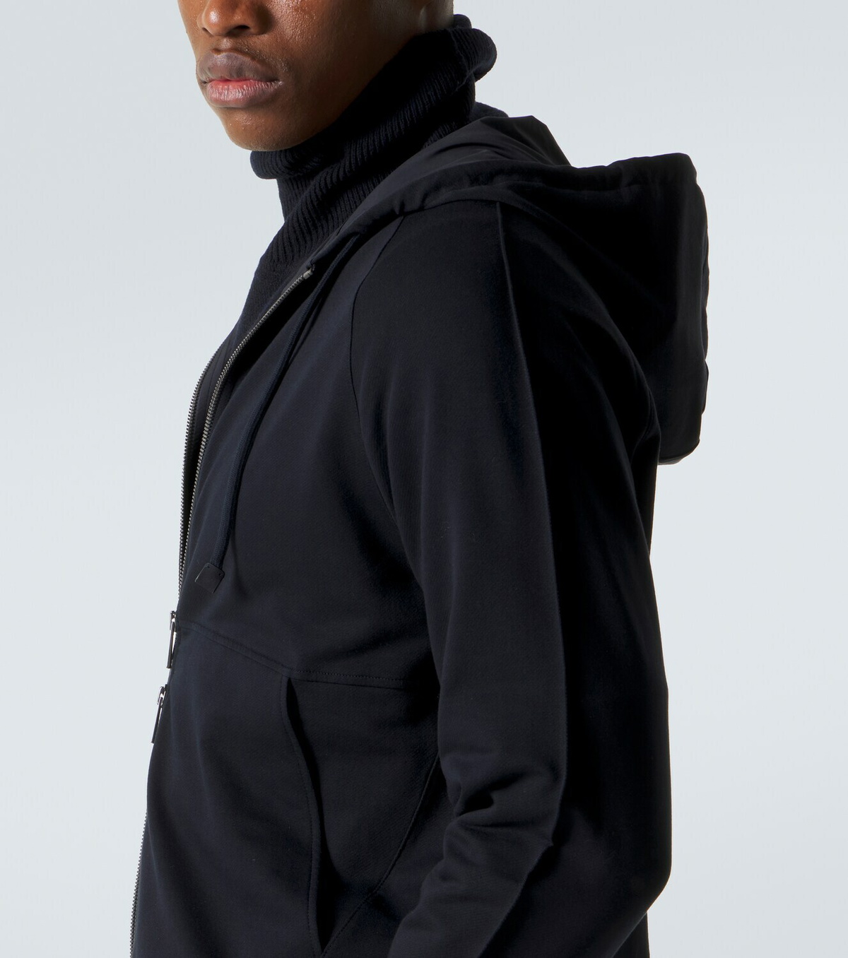 Zegna Cotton-blend hoodie