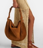 Isabel Marant Oskan Soft Large suede shoulder bag