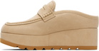 Stella McCartney Beige Sneak-Elyse Platform Loafers