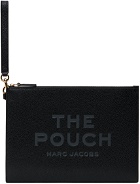 Marc Jacobs Black 'The Leather Large Pouch' Pouch