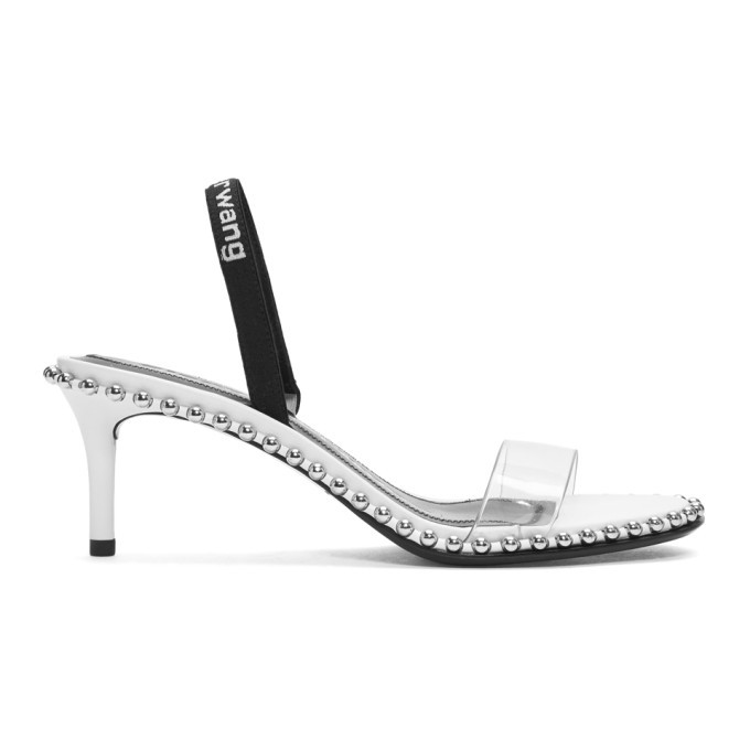 Alexander Wang White Nova Heeled Sandals Alexander Wang