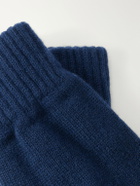 Johnstons of Elgin - Ribbed Gloves and Beanie Cashmere Set