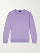 William Lockie - Virgin Wool Sweater - Purple