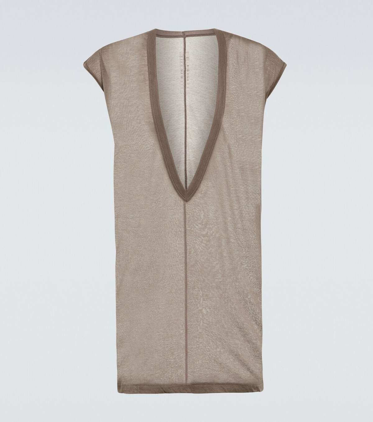 関送込【RICK OWENS】Dylan Vネック コットン Tシャツ Rick Owens DYLAN V-Neck T-Shirt-RU01B1157-JA – Acroera