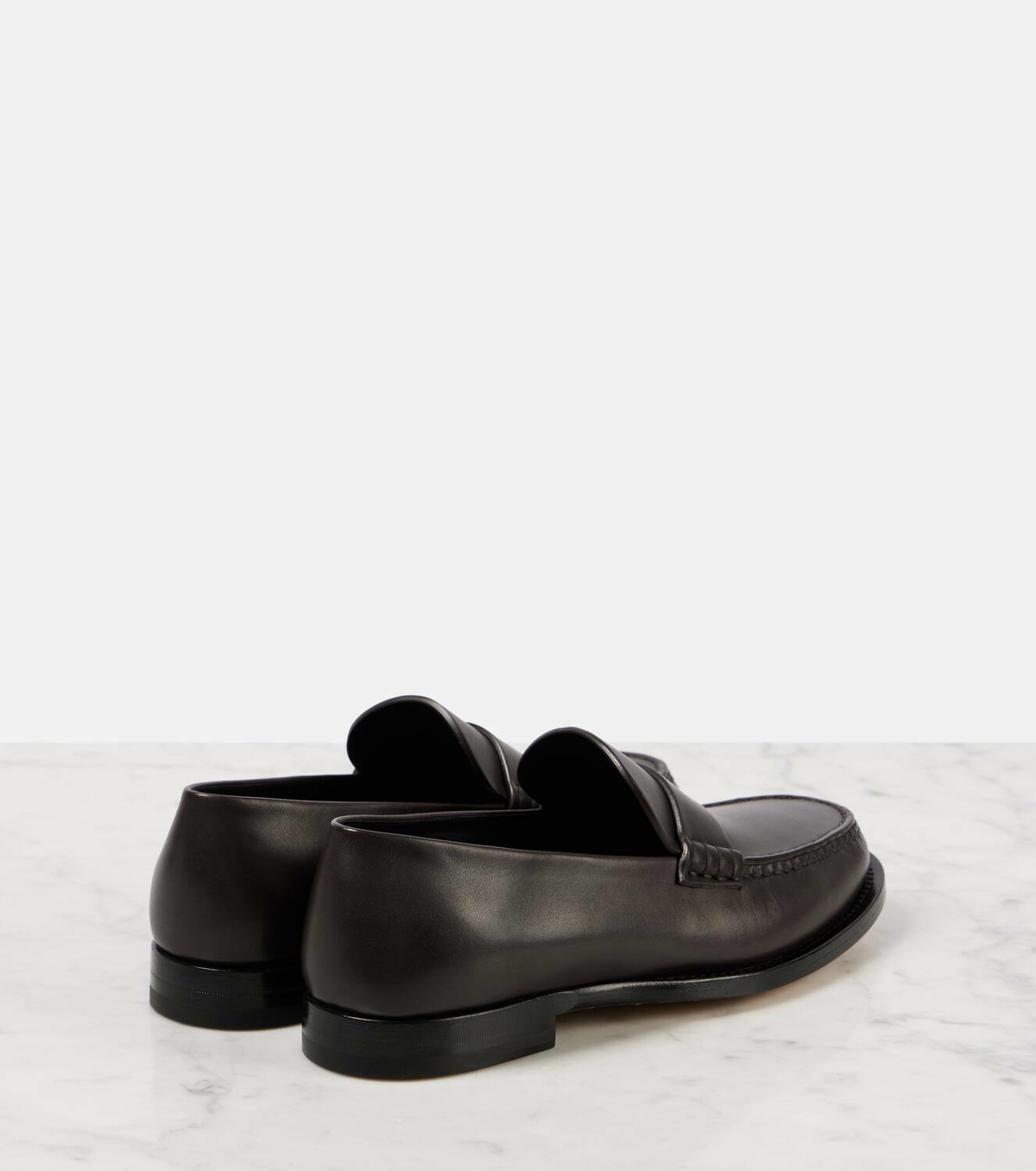 The Row Novus leather loafers The Row