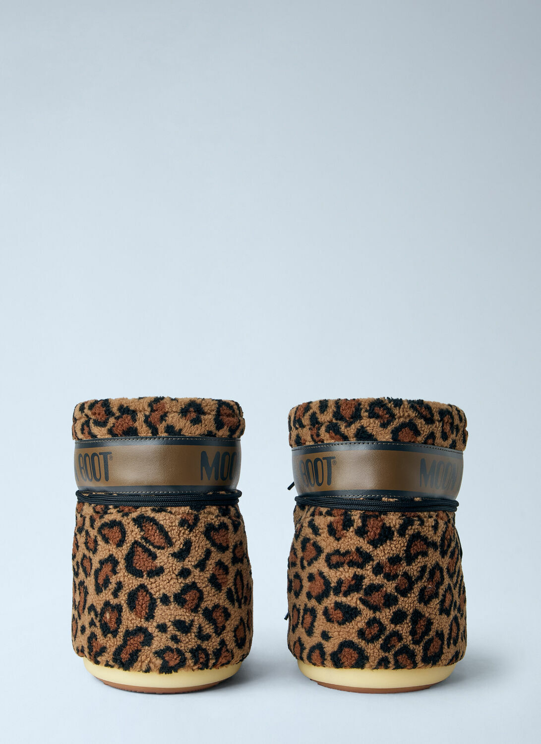 Moon Boot Icon Low Fleece Leopard Boots