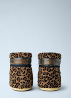 Moon Boot Icon Low Fleece Leopard Boots