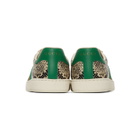 Gucci Beige Python Ace Sneakers