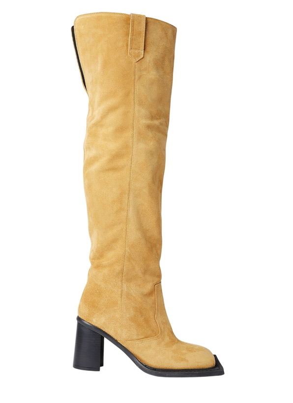 Photo: Ninamounah Howling Knee-High Suede Boots