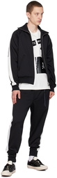 mastermind WORLD Black Side Line Track Pants