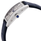 Cartier Tank Americaine Small Model Quartz Silver Dial Watch WSTA0117