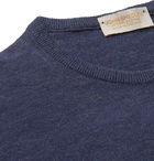 John Smedley - Slim-Fit Sea Island Cotton and Cashmere-Blend Sweater - Blue