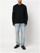 FRED PERRY - Logo Wool Blend Jumper
