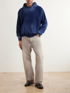 Les Tien - Cotton-Jersey Hoodie - Blue