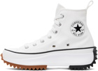 Converse White Run Star Hike High Top Sneakers