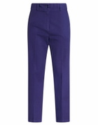 Alessia Santi Womens Pants in Purple